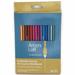 Fundamentals Artist’s Loft 18 Metallic Colored Pencils